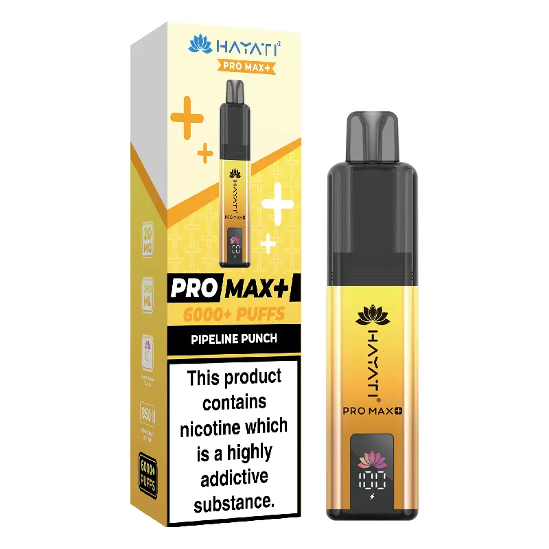 Pipeline Punch Hayati Pro Max Plus 6K Prefilled Pod Vape Kit